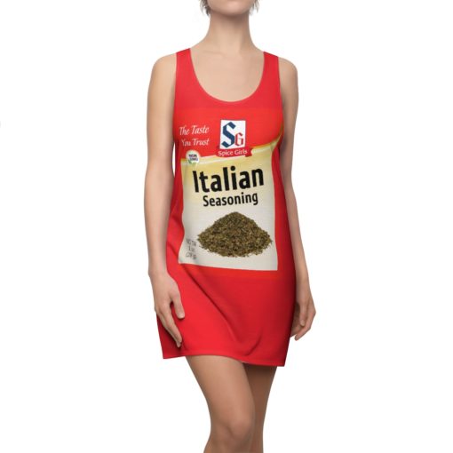 Italian Seasonning Spice Roasted Garlic Halloween Costumes Dress Women’s Cut And Sew