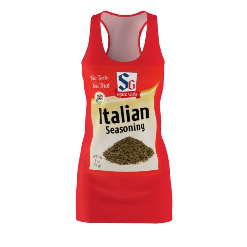 Italian Seasonning Spice Roasted Garlic Halloween Costumes Dress Women’s Cut And Sew