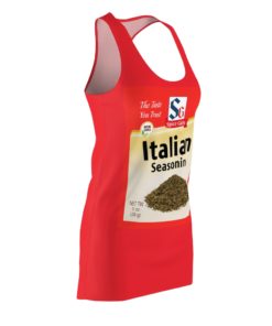 Italian Seasonning Spice Roasted Garlic Halloween Costumes Dress Women’s Cut And Sew