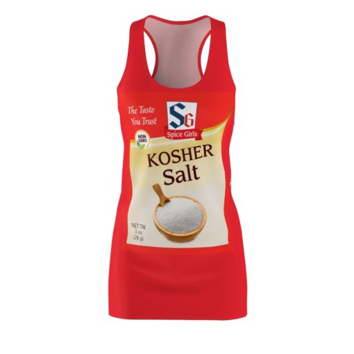 Kosher Salt Spice Roasted Garlic Halloween Costumes Dress Women’s Cut And Sew Racerback