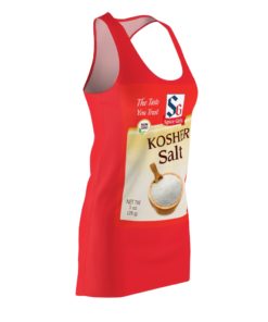 Kosher Salt Spice Roasted Garlic Halloween Costumes Dress Women’s Cut And Sew Racerback