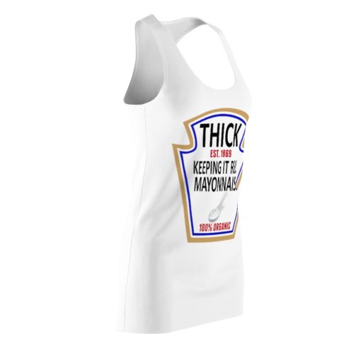 Thick Keeping It Real Mayonnaise Halloween Costume Dress Women’s Cut And Sew Racerback