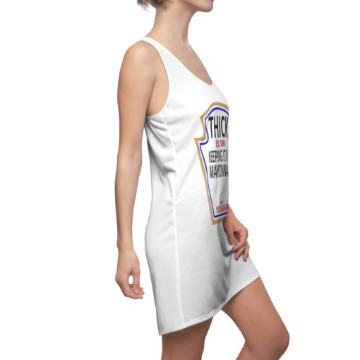 Thick Keeping It Real Mayonnaise Halloween Costume Dress Women’s Cut And Sew Racerback