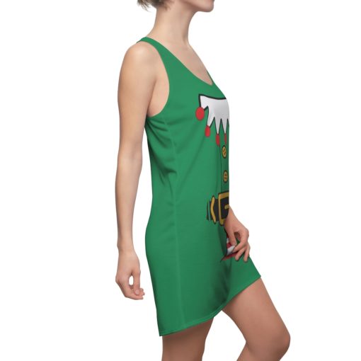 Green Elf Halloween Costume Dress Women’s Cut And Sew Racerback