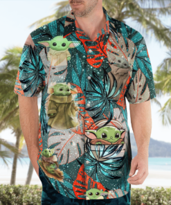 Baby Yoda Star Wars Hawaiian Shirts, Beach Short