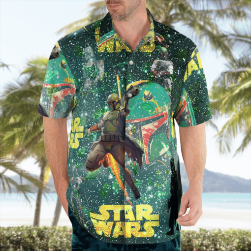 Boba Fett Star Wars Hawaiian Shirts, Beach Short