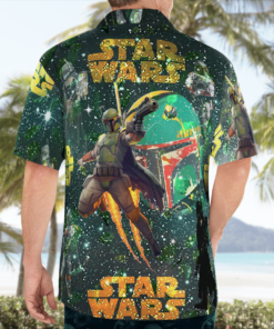 Boba Fett Star Wars Hawaiian Shirts, Beach Short