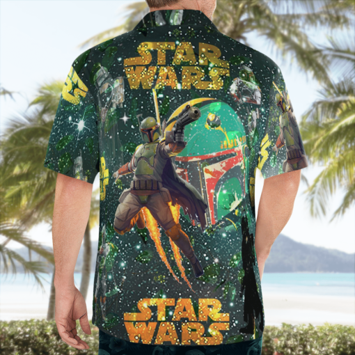 Boba Fett Star Wars Hawaiian Shirts, Beach Short