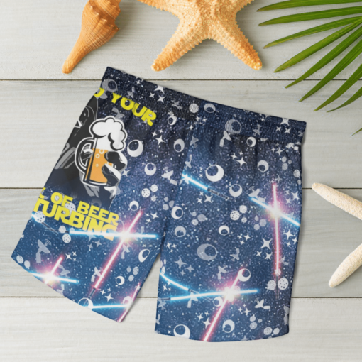 Darth Vader I Find Your Lack of beer Disturbing Star Wars Hawaiian Shirts, Beach Short