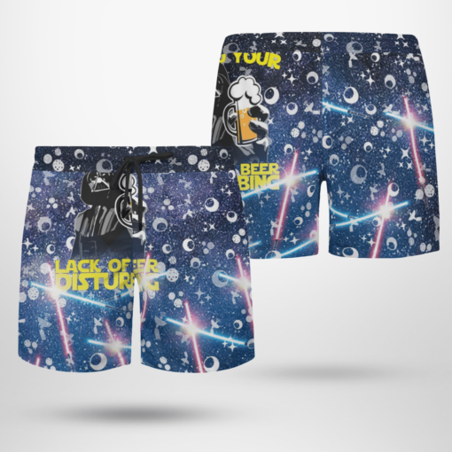 Darth Vader I Find Your Lack of beer Disturbing Star Wars Hawaiian Shirts, Beach Short