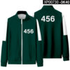 Squid game jacket mens Lee Jung jae same sportswear