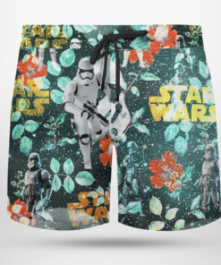 Stormtrooper Star Wars Hawaiian Shirts, Beach Short