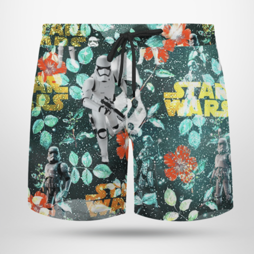 Stormtrooper Star Wars Hawaiian Shirts, Beach Short