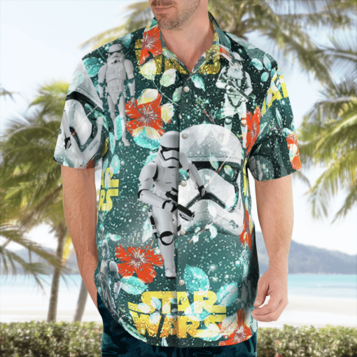 Stormtrooper Star Wars Hawaiian Shirts, Beach Short