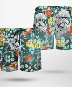 Stormtrooper Star Wars Hawaiian Shirts, Beach Short