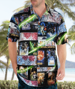 The Original Trilogy Star Wars Hawaiian Shirts, Beach Short