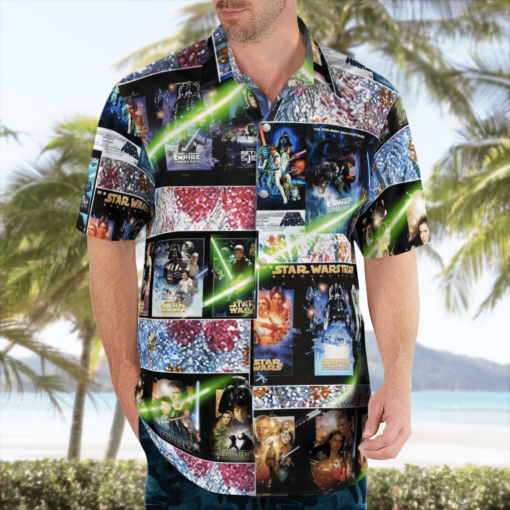 The Original Trilogy Star Wars Hawaiian Shirts, Beach Short