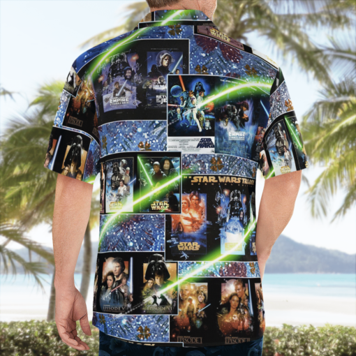 The Original Trilogy Star Wars Hawaiian Shirts, Beach Short