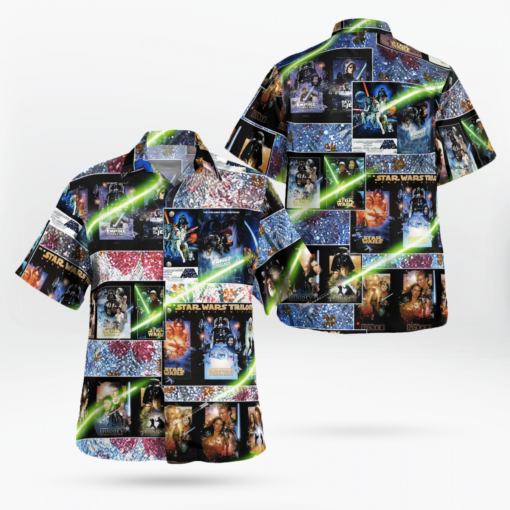 The Original Trilogy Star Wars Hawaiian Shirts, Beach Short