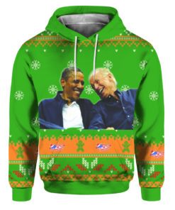 Joe Biden and Obama Ugly Christmas Sweater