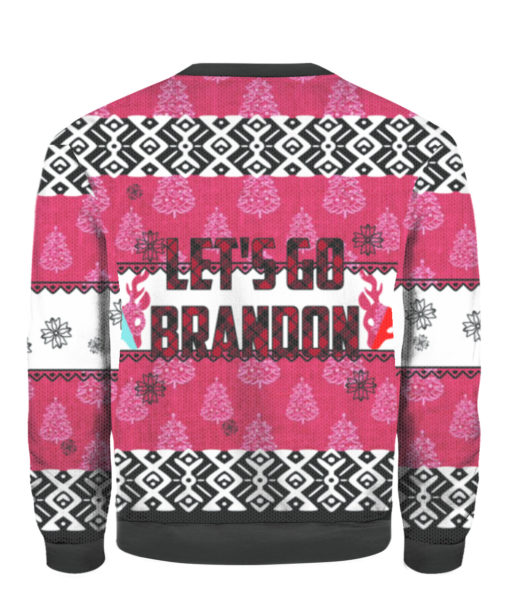 FJB let's go Brandon Ugly Christmas Sweater