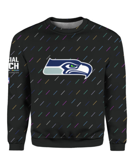 Seattle Seahawks 2021 NFL Crucial Catch Pullover Hoodie