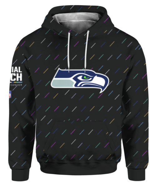 Seattle Seahawks 2021 NFL Crucial Catch Pullover Hoodie