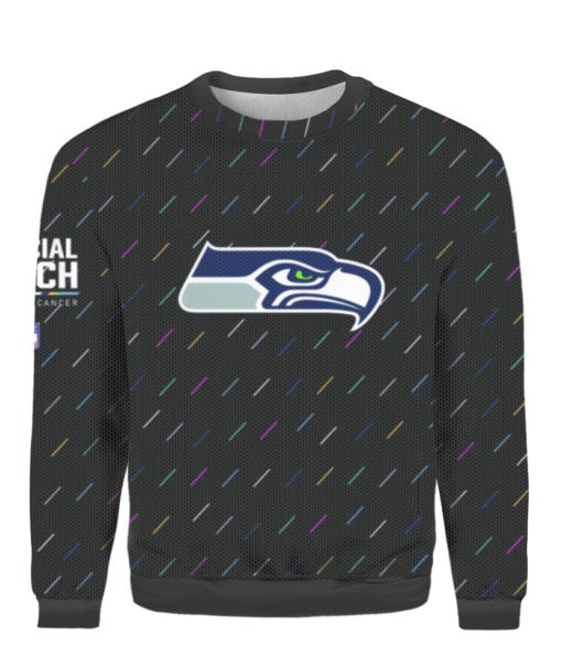 Seattle Seahawks 2021 NFL Crucial Catch Pullover Hoodie