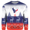 Houston Texans Big Logo 2021 Knit Ugly Pullover Christmas Sweater