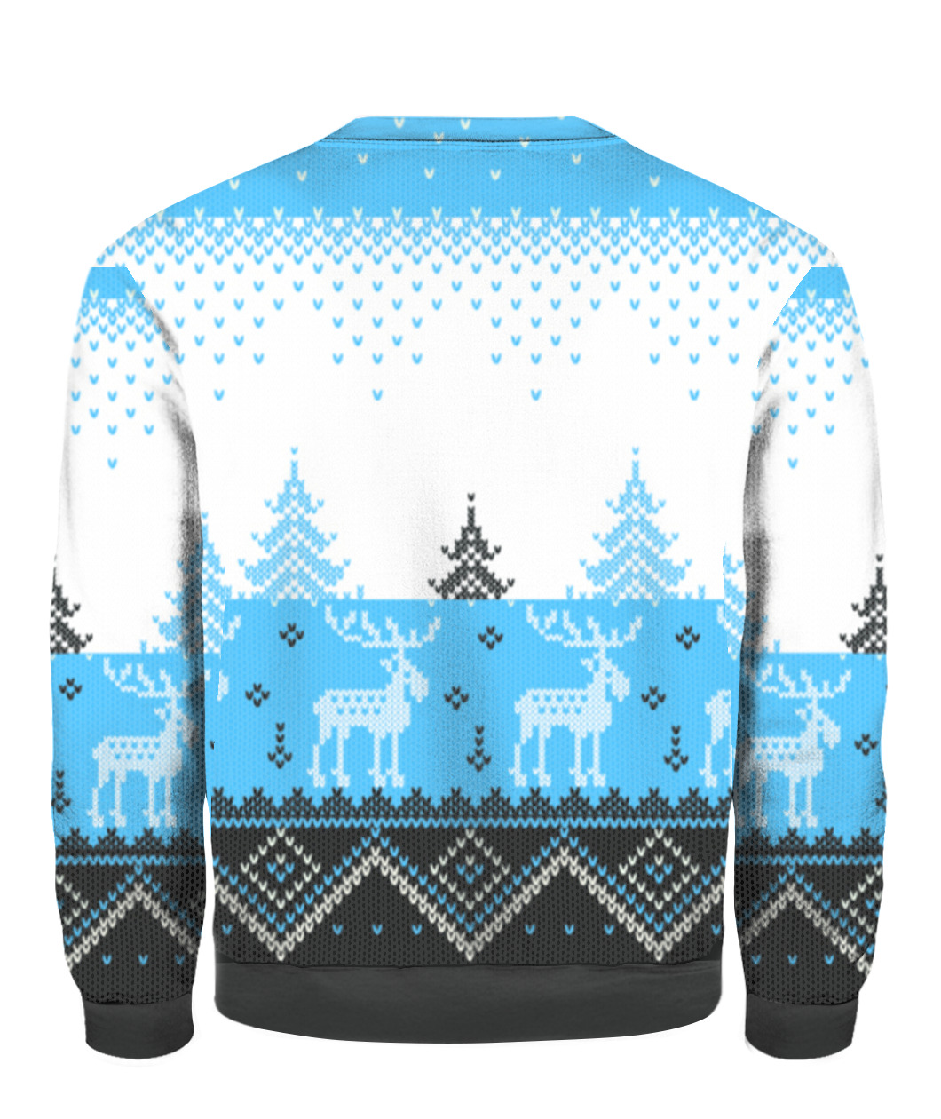 Carolina Panthers Christmas Reindeer Ugly Christmas Sweater