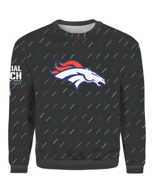 Denver Broncos 2021 NFL Crucial Catch Pullover Hoodie