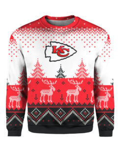 Kansas City Chiefs Big Logo 2021 Knit Ugly Pullover Christmas Sweater