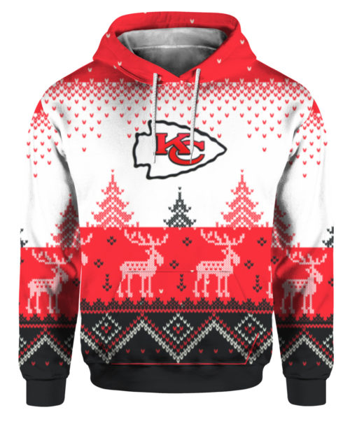 Kansas City Chiefs Big Logo 2021 Knit Ugly Pullover Christmas Sweater