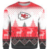 Kansas City Chiefs Big Logo 2021 Knit Ugly Pullover Christmas Sweater