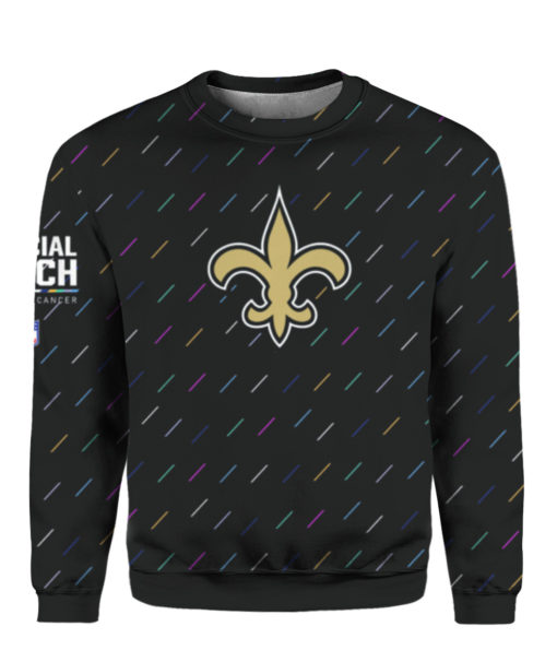 New Orleans Saints 2021 NFL Crucial Catch Pullover Hoodie