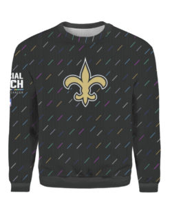 New Orleans Saints 2021 NFL Crucial Catch Pullover Hoodie