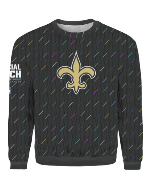 New Orleans Saints 2021 NFL Crucial Catch Pullover Hoodie