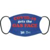 3RD BASS Covid 19 Gets Gas Face Blue Face Mask