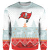 Tampa Bay Buccaneers Big Logo 2021 Knit Ugly Pullover Christmas Sweater