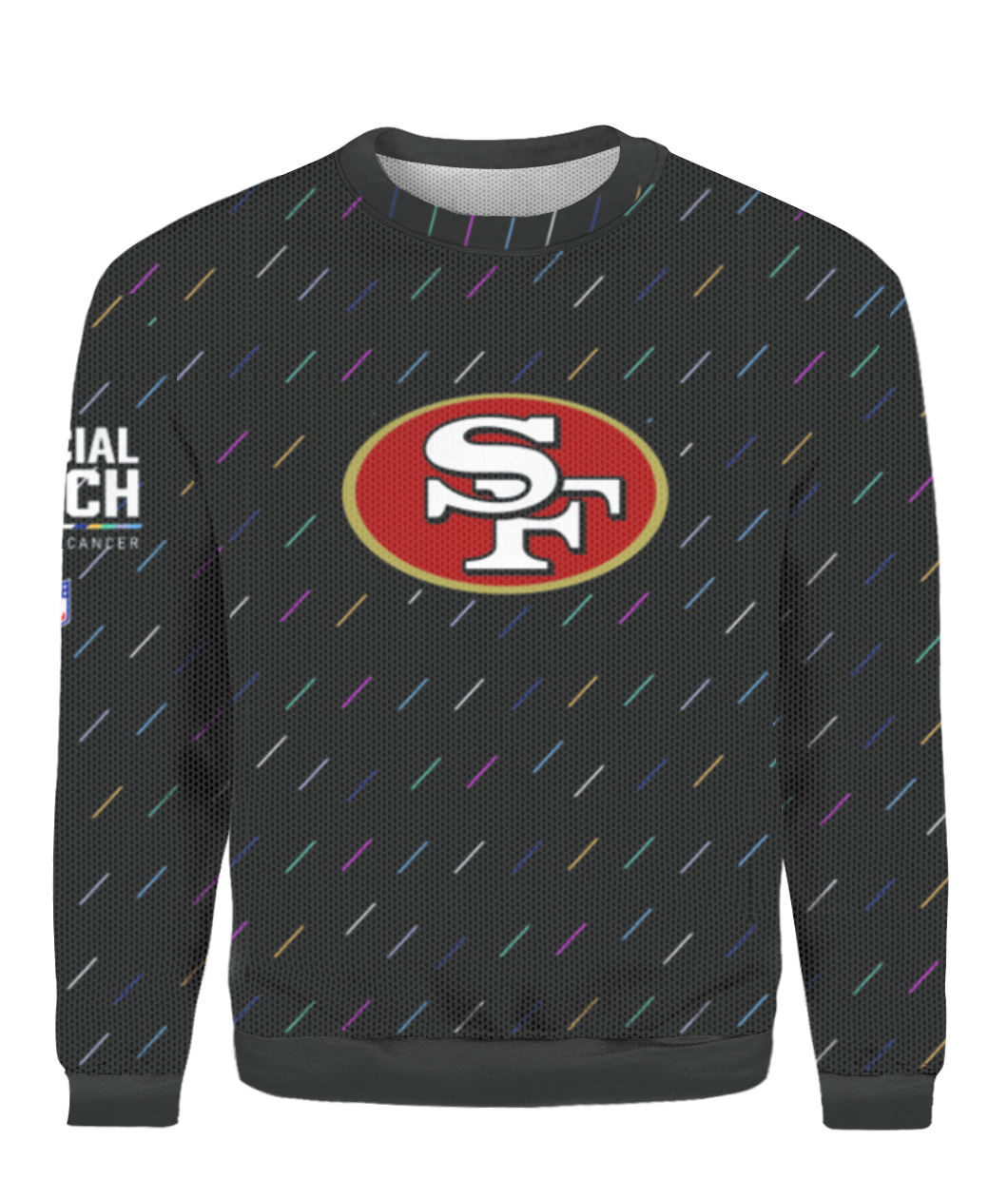 San Francisco 49ers Big Logo 2021 Knit Ugly Pullover Christmas