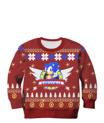 Sonic the hedgehog Ugly christmas sweater, Hoodie - Q-Finder Trending ...