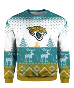 Jacksonville JaguarsBig Logo 2021 Knit Ugly Pullover Christmas Sweater