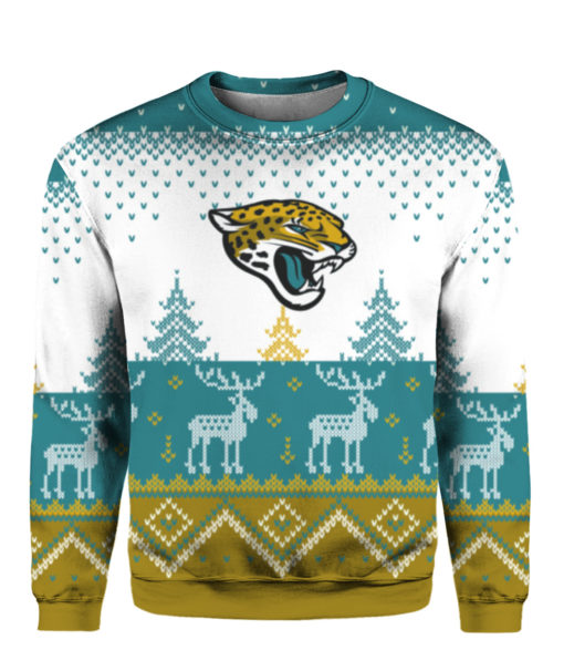 Jacksonville JaguarsBig Logo 2021 Knit Ugly Pullover Christmas Sweater