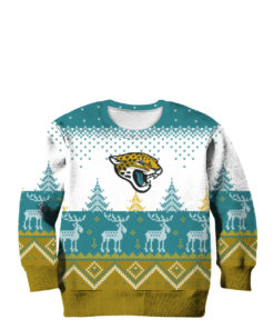 Jacksonville JaguarsBig Logo 2021 Knit Ugly Pullover Christmas Sweater