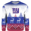 New York Giants Big Logo 2021 Knit Ugly Pullover Christmas Sweater