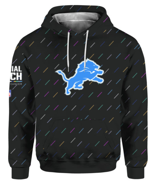 Detroit Lions 2021 NFL Crucial Catch Pullover Hoodie