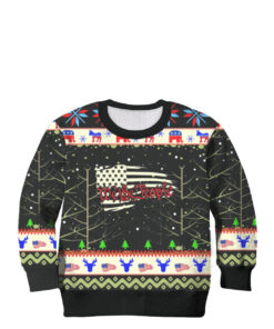 we the people American flag Christmas Sweater