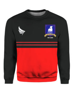 TED LASSO AFC RICHMOND CREST Red Crew neck Sweatshirt