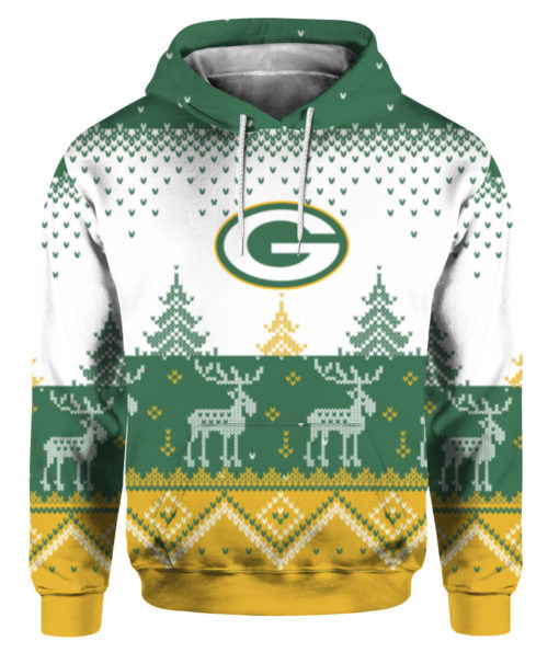 Green Bay Packers Big Logo 2021 Knit Ugly Pullover Christmas Sweater