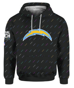 Los Angeles Chargers 2021 NFL Crucial Catch Pullover Hoodie